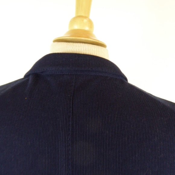 BOGLIOLI ITALY Dover UNSTRUCTURED navy blue cotton BLAZER jacket I58 40 - Picture 10 of 14